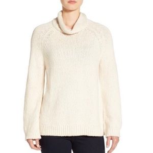 Eileen Fisher Organic Cotton Cowl Neck Sweater